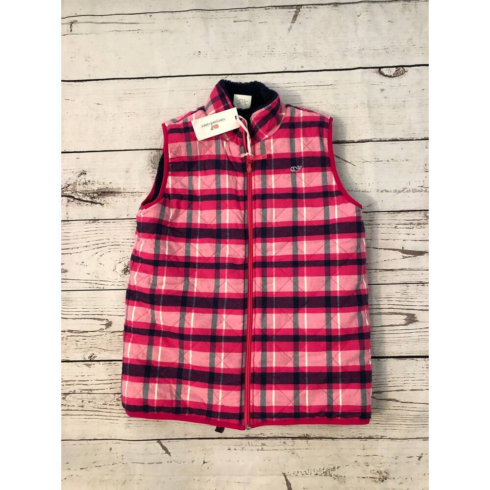 Vineyard Vines XL 16 Reversible Vest NWT